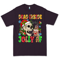Plum dead inside but jolly af Premium Tee - MaliasSmallBusiness