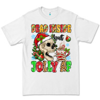 White dead inside but jolly af Premium Tee - MaliasSmallBusiness