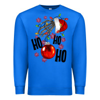 True Royal Ho ho ho skeleton Premium Sweatshirt - NancyCooperArtShop