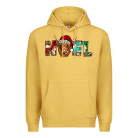 Antique Gold noel highland cow Premium Hoodie - Jasminsmagicworld