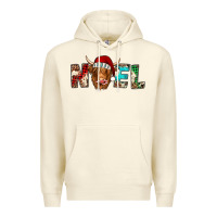 Sandshell noel highland cow Premium Hoodie - Jasminsmagicworld