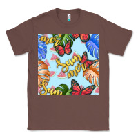 Chestnut summer and leaf seamless pattern Classic Tee - BundleAndBundleShop