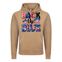 Vintage Coffee Back the blue 4th of july Vintage Hoodie - CowGirlArtShop