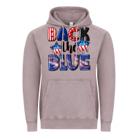 Vintage Zinc Back the blue 4th of july Vintage Hoodie - CowGirlArtShop