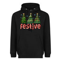 Black festive af Heavyweight Hoodie - MaliasSmallBusiness