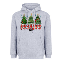 Heather Grey festive af Heavyweight Hoodie - MaliasSmallBusiness