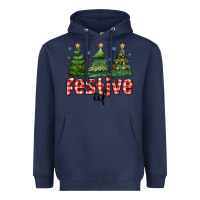Navy festive af Heavyweight Hoodie - MaliasSmallBusiness