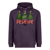 Plum festive af Heavyweight Hoodie - MaliasSmallBusiness