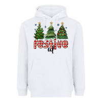 White festive af Heavyweight Hoodie - MaliasSmallBusiness