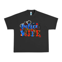 Pigment Black police wife Urban Heavy Tee - AdoDesignShop