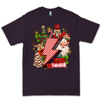 Plum christmas season lightning bolt Premium Tee - MaliasSmallBusiness