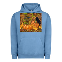Pigment Pebble Blue cutest pumpkin in the patch Urban Hoodie - TumblerDesignByShophia