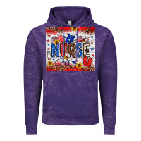 Cloud Purple American Nurse 20oz tumbler Vintage Hoodie - Neo Western