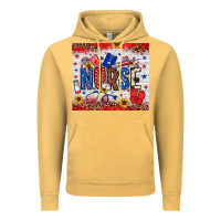 Vintage Mustard American Nurse 20oz tumbler Vintage Hoodie - Neo Western