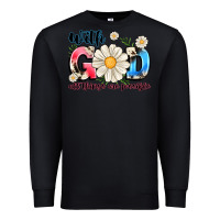 Black With God All Things Are Possible Premium Sweatshirt - MaliasSmallBusiness