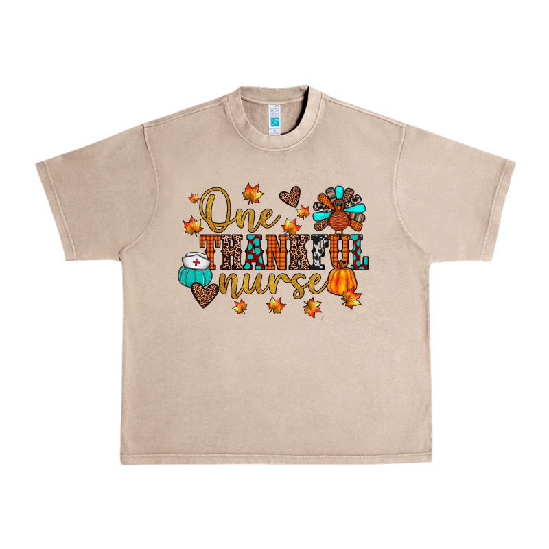 One Thankful Nurse Urban Heavy Tee by JahusDesignShop | Teevron