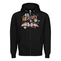 Black library kid Zipper Hoodie - MaliasSmallBusiness