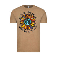 Vintage Coffee blessed is the nation whose god is the lord Vintage Tee - CowhideDigitalArt