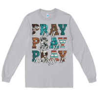 Moon Dust pray on it pray over it pray through it Long Sleeve Tee - Artiststas