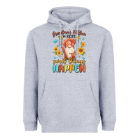 Heather Grey grandma's kitchen where sweet things happen Heavyweight Hoodie - MaliasSmallBusiness