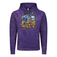 Cloud Purple summer Vintage Hoodie - SublimationCraftShop