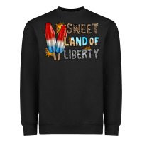 Black sweet land of liberty Heavyweight Sweatshirt - RacoonDesign