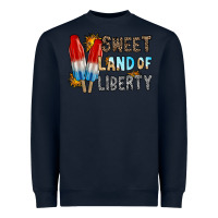 Navy sweet land of liberty Heavyweight Sweatshirt - RacoonDesign