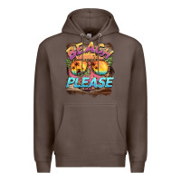 Coffee becach please Premium Hoodie - BarkalooDesign