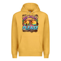 Mustard becach please Premium Hoodie - BarkalooDesign