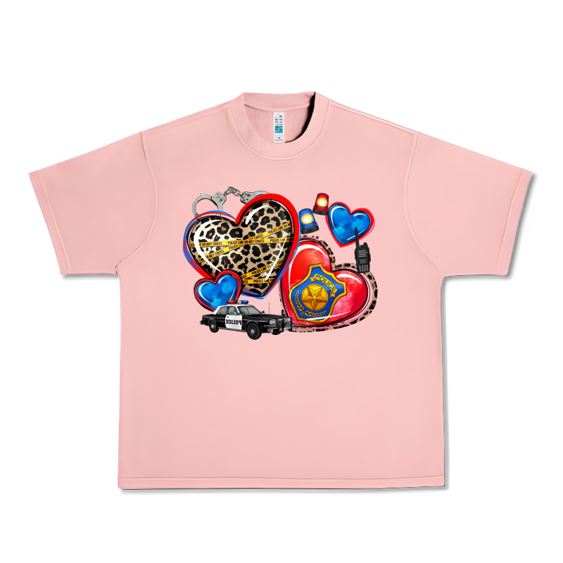 Western Leopard  Police   Hearts Urban Heavy Tee by AdoDesignShop | Teevron
