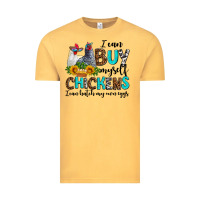 Vintage Mustard i can buy myself chickens i can hatch my own eggs Vintage Tee - AdoDesignShop