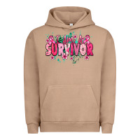 Pigment Burro I am a survivor Cancer Awareness Urban Hoodie - HowdyJamesFarm