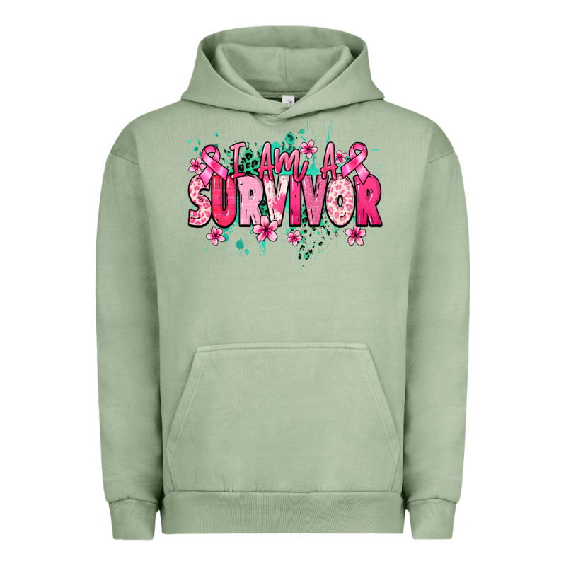 I Am A Survivor Cancer Awareness Urban Hoodie by HowdyJamesFarm | Teevron