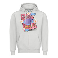 Dove Grey bookish passport Zipper Hoodie - MaliasSmallBusiness