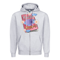 Heather Grey bookish passport Zipper Hoodie - MaliasSmallBusiness