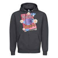Smoke bookish passport Zipper Hoodie - MaliasSmallBusiness