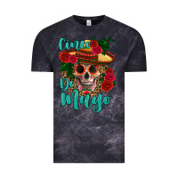 Cloud Black cinco de mayo skull Vintage Tee - HRA Design Shop