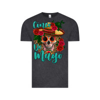 Vintage Black cinco de mayo skull Vintage Tee - HRA Design Shop