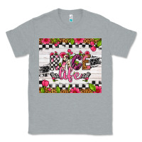 Heather Grey race life tumbler Classic Tee - Artiststas