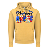Vintage Mustard American Nurse Vintage Hoodie - Neo Western