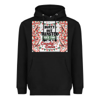Black sweet but twisted does that make me a candy cane Heavyweight Hoodie - MaliasSmallBusiness