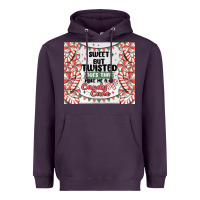 Plum sweet but twisted does that make me a candy cane Heavyweight Hoodie - MaliasSmallBusiness