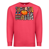 Cardinal Thankful Mama Premium Sweatshirt - MaliasSmallBusiness