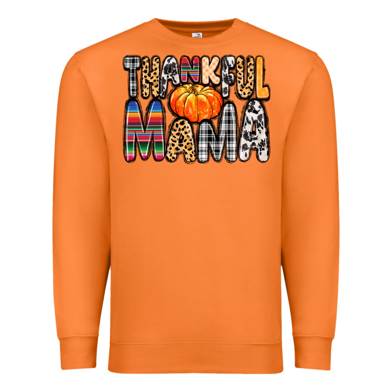 Thankful Mama Premium Sweatshirt by MaliasSmallBusiness | Teevron