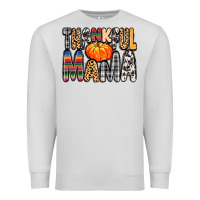 Dove Grey Thankful Mama Premium Sweatshirt - MaliasSmallBusiness