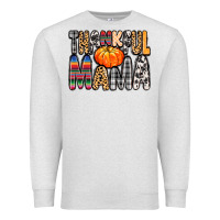 Oatmeal Heather Thankful Mama Premium Sweatshirt - MaliasSmallBusiness