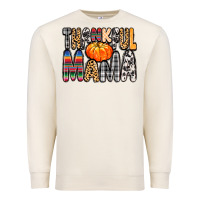 Sandshell Thankful Mama Premium Sweatshirt - MaliasSmallBusiness
