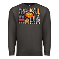 Smoke Thankful Mama Premium Sweatshirt - MaliasSmallBusiness