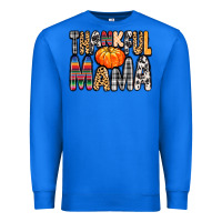 True Royal Thankful Mama Premium Sweatshirt - MaliasSmallBusiness