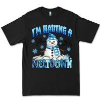 Black i'm having a meltdown Premium Tee - MaliasSmallBusiness